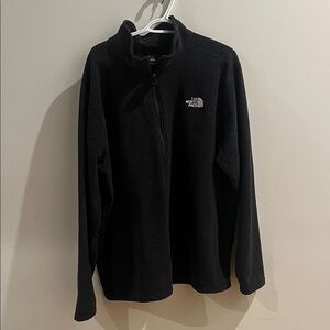 The North Face Black Half-Zip Fleece Pullover
